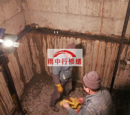 涪陵电梯井堵漏新工艺